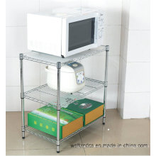 Multi-Purpose Kitchen Microwave Oven Wire Rack in Chrome (CJ603590B3C)